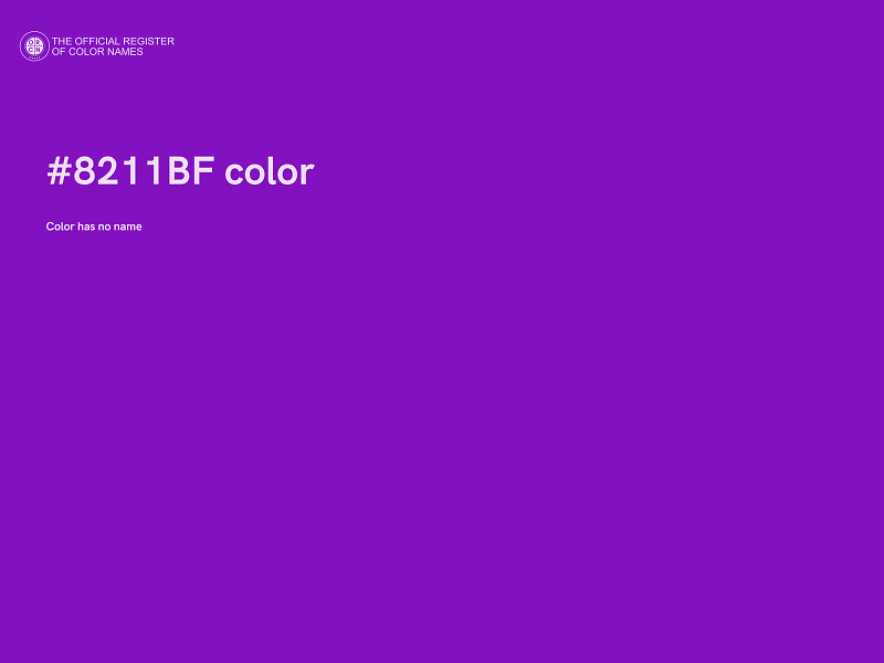 #8211BF color image