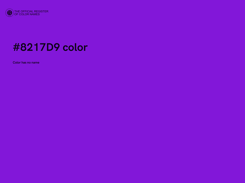 #8217D9 color image