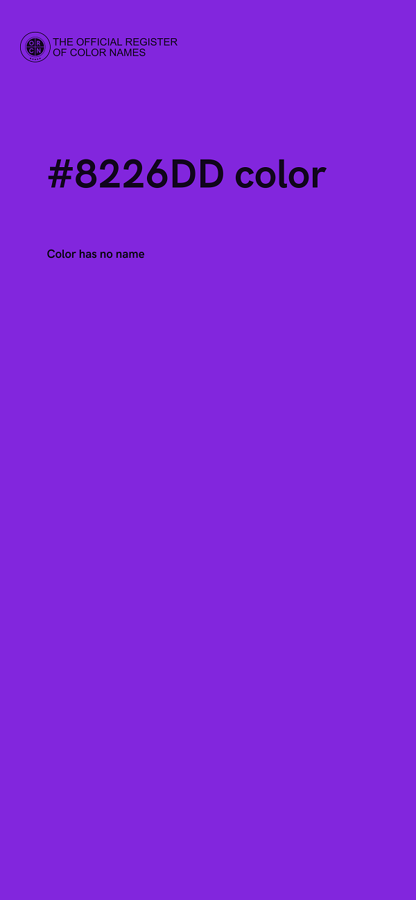 #8226DD color image