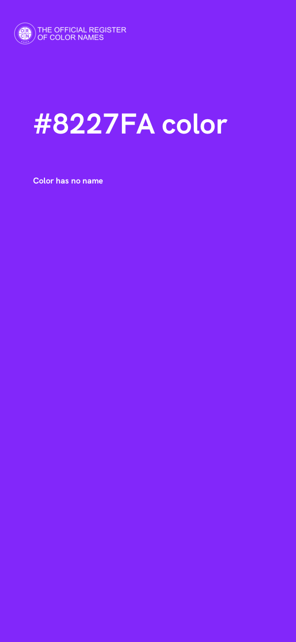 #8227FA color image