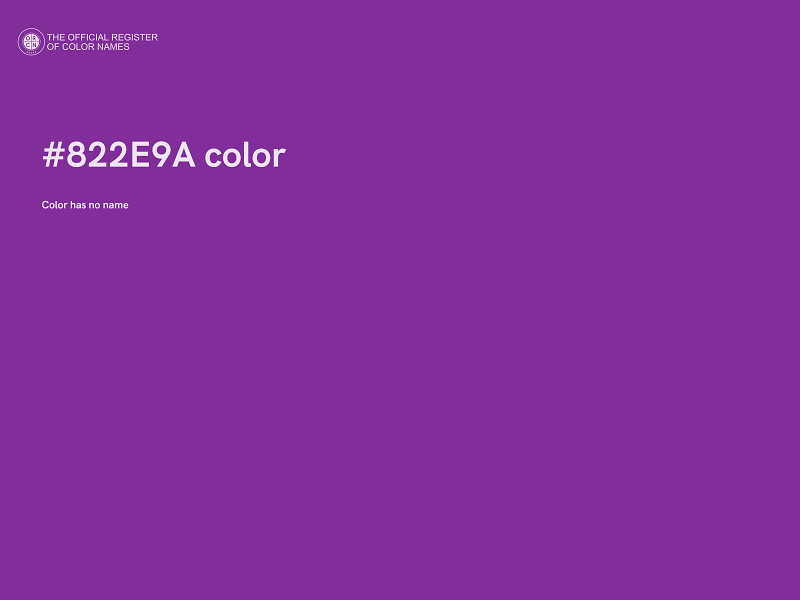 #822E9A color image