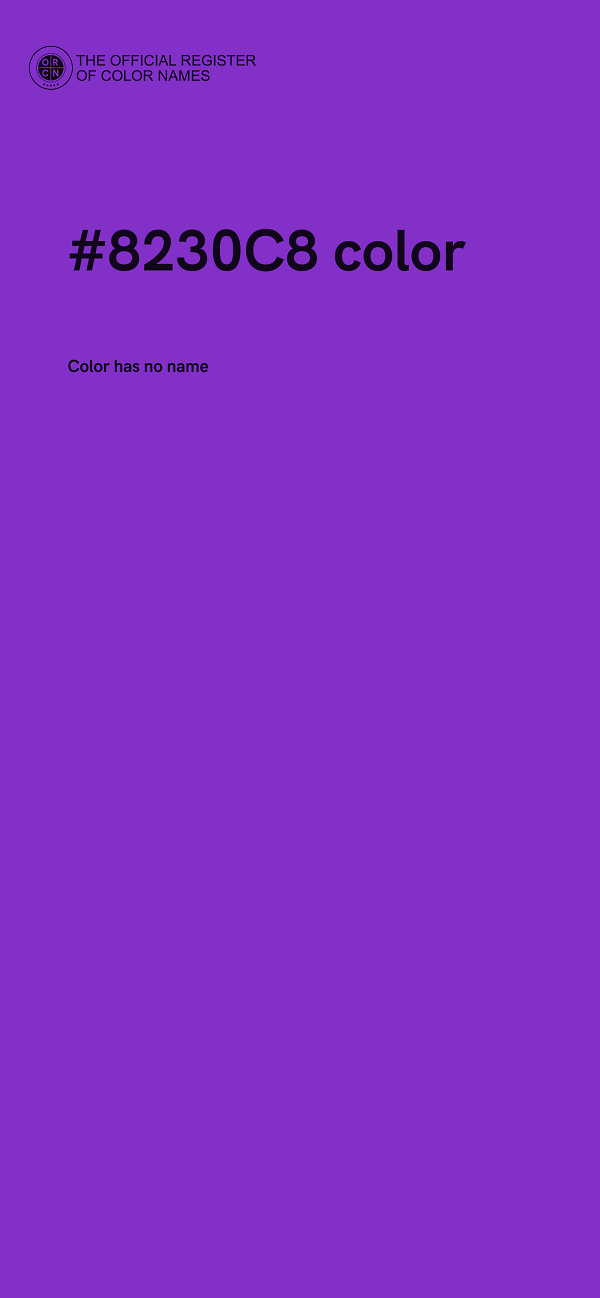 #8230C8 color image