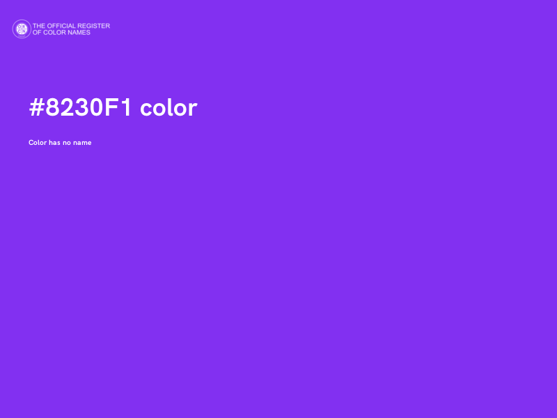 #8230F1 color image