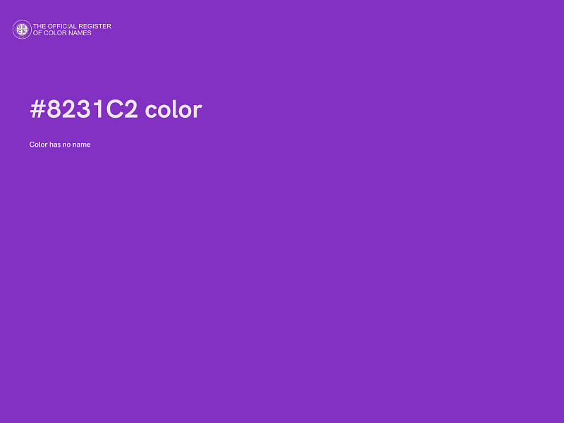 #8231C2 color image