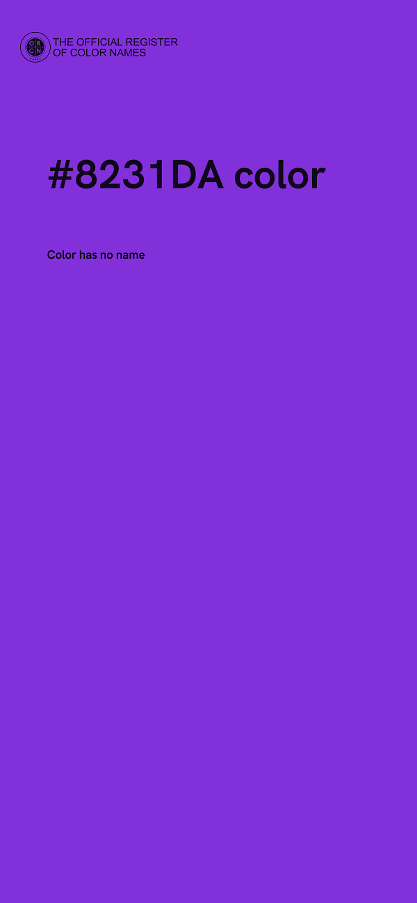 #8231DA color image