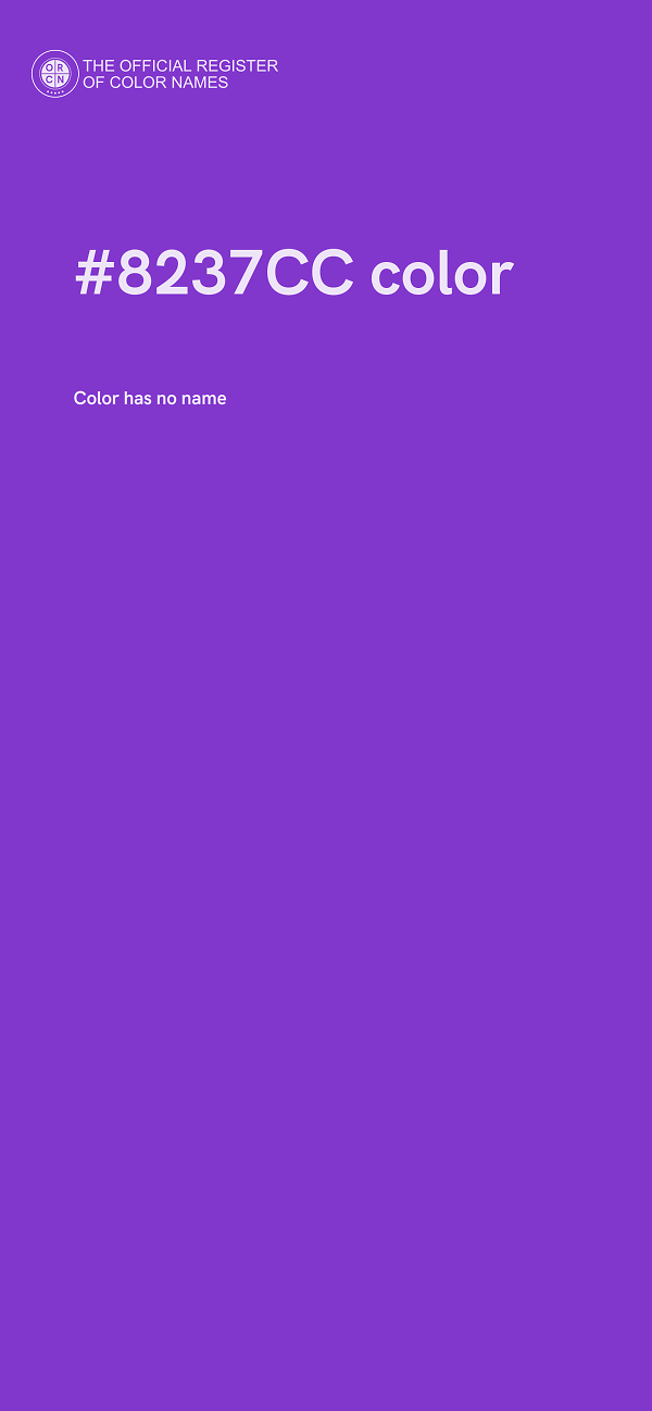 #8237CC color image