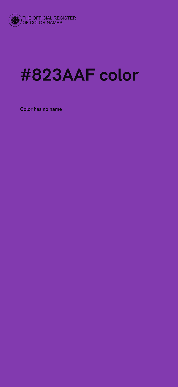 #823AAF color image