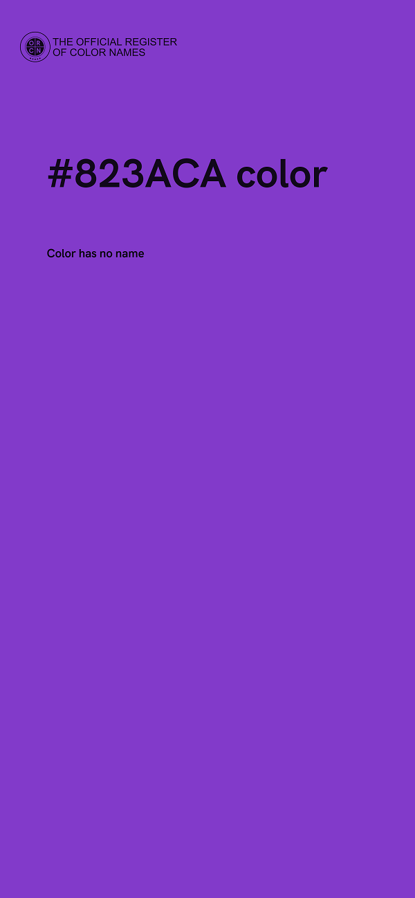 #823ACA color image