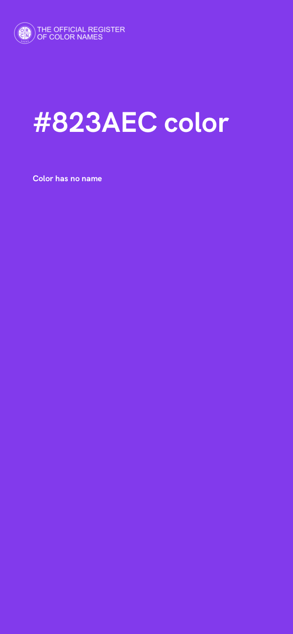 #823AEC color image