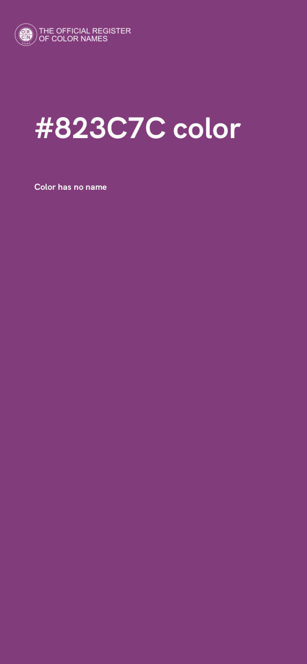 #823C7C color image