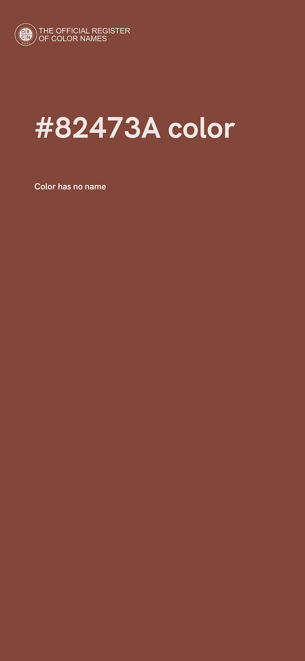 #82473A color image