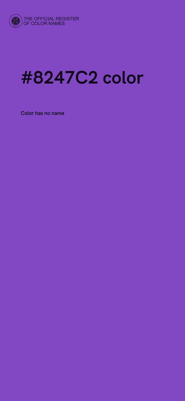 #8247C2 color image