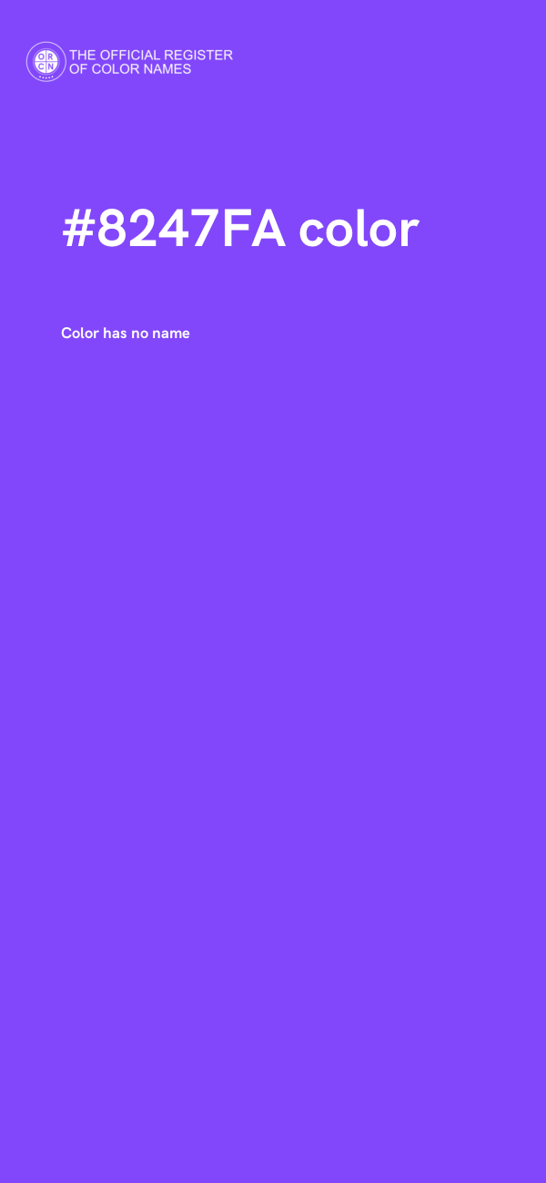 #8247FA color image