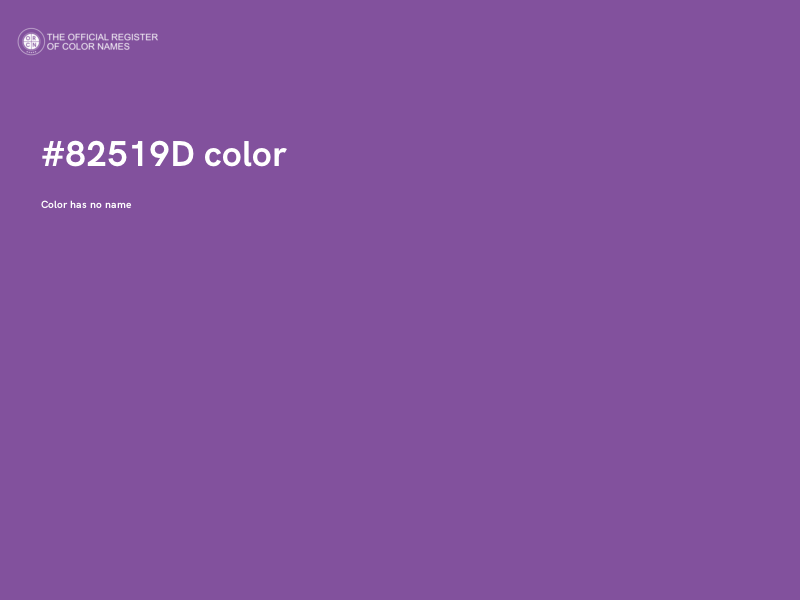 #82519D color image