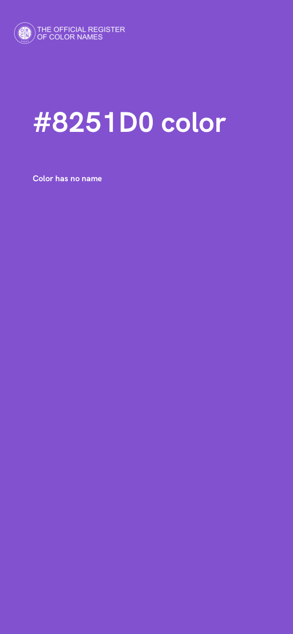 #8251D0 color image