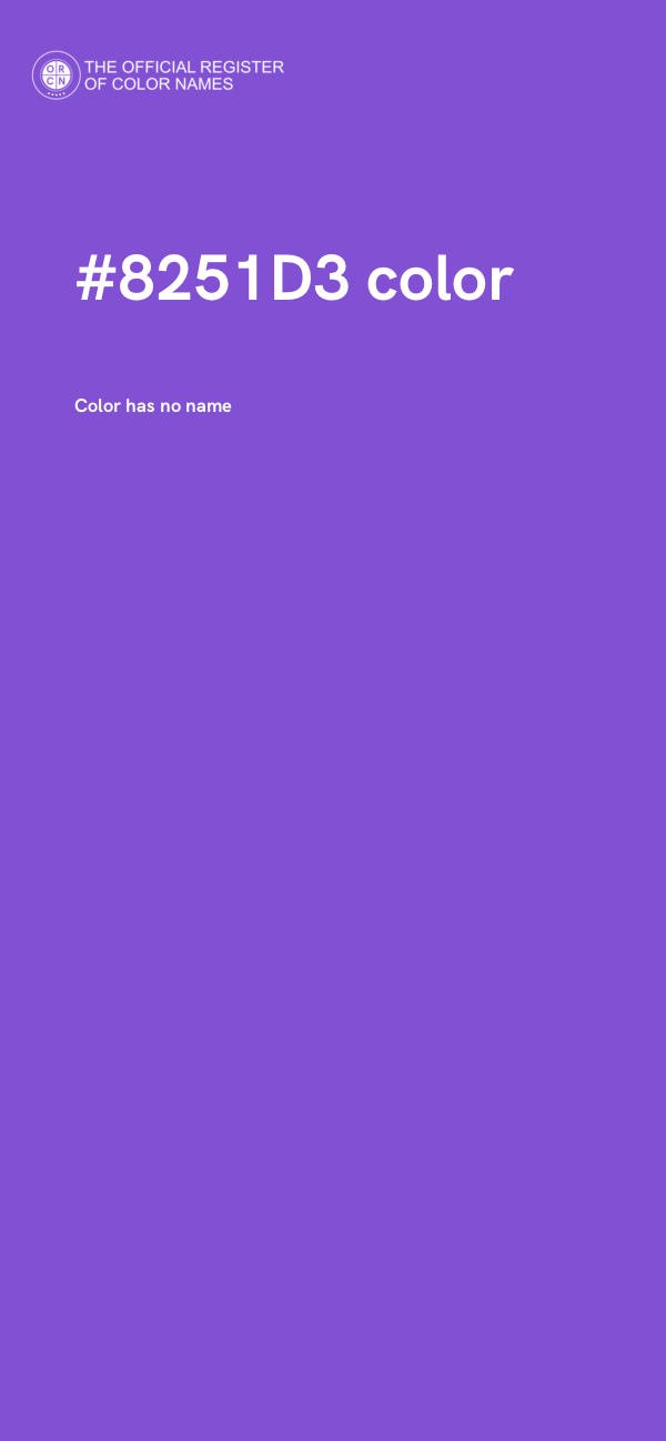#8251D3 color image