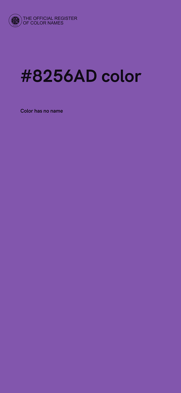 #8256AD color image
