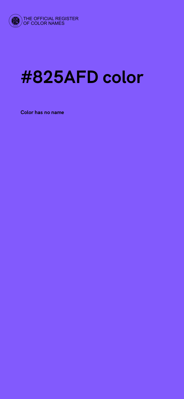 #825AFD color image