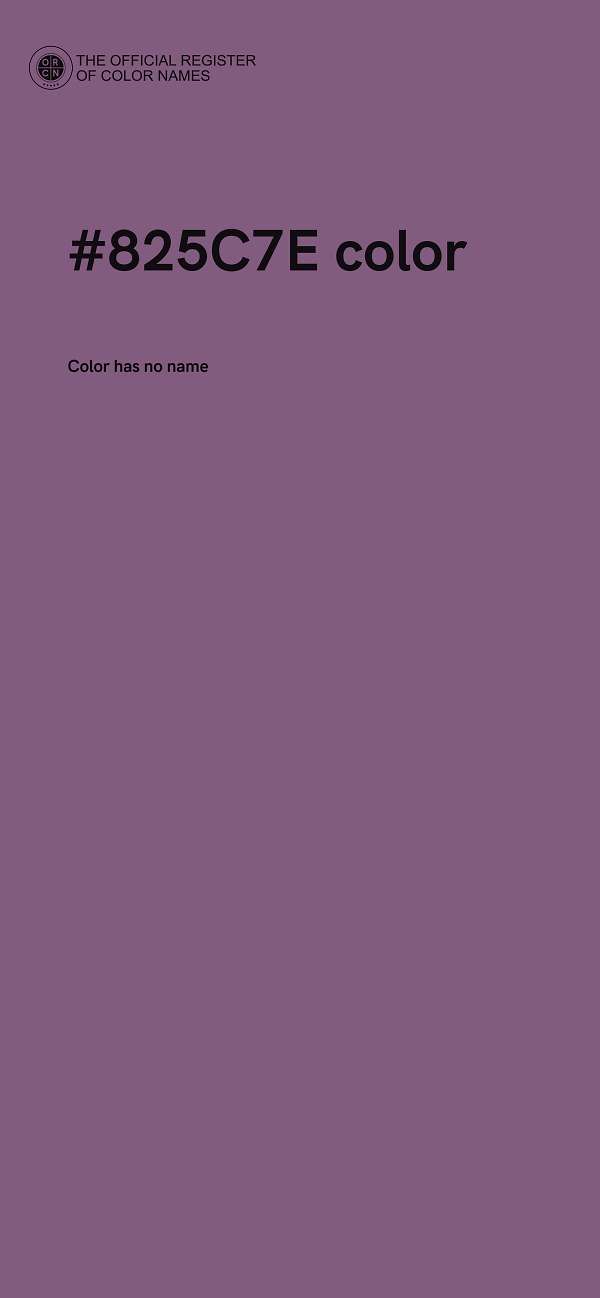 #825C7E color image