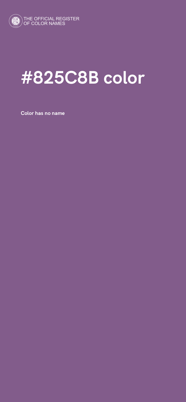 #825C8B color image