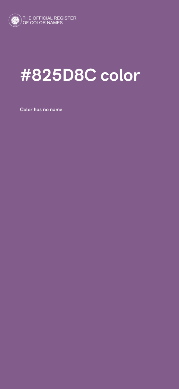 #825D8C color image