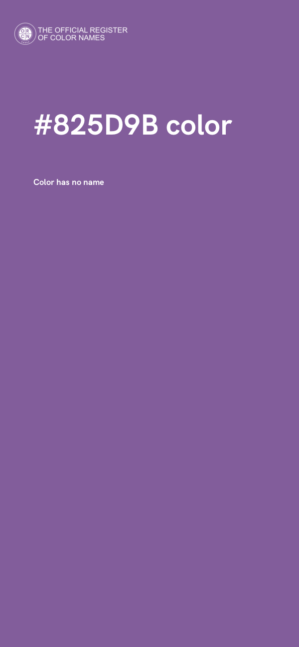 #825D9B color image