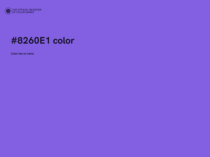 #8260E1 color image