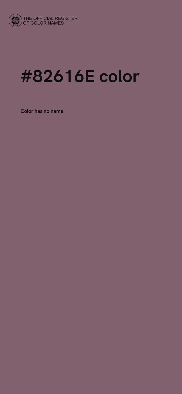 #82616E color image