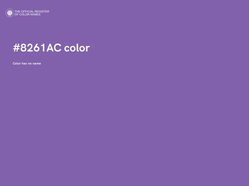 #8261AC color image