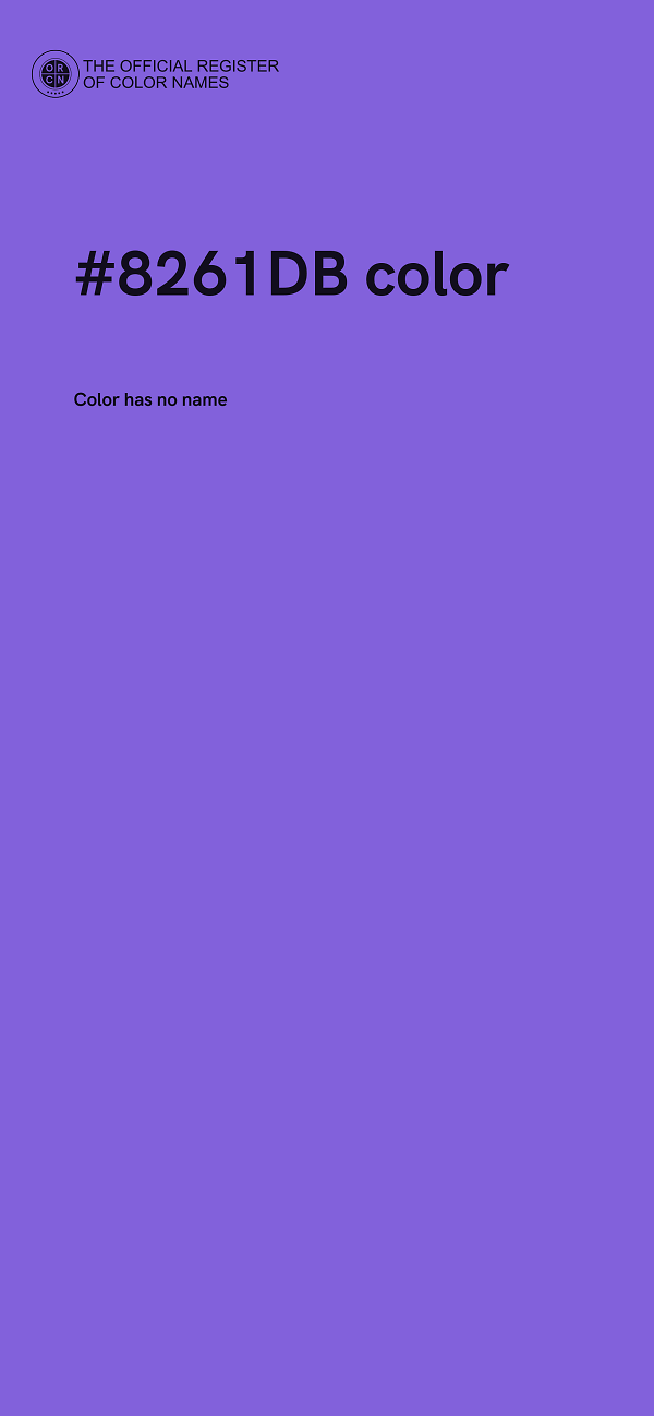 #8261DB color image