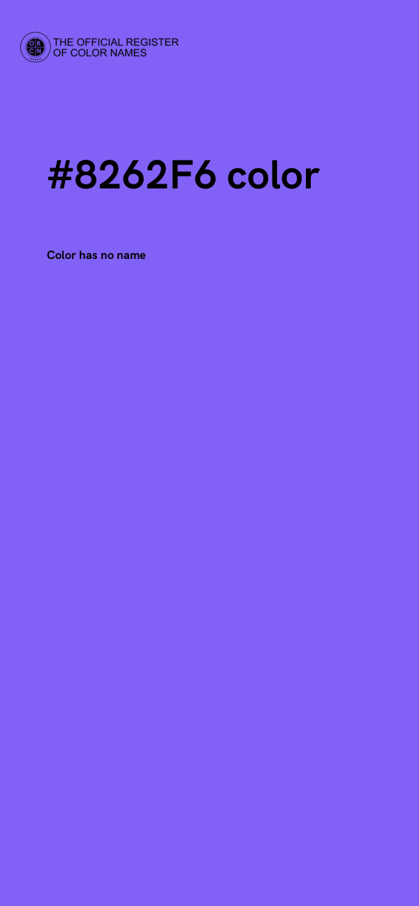 #8262F6 color image