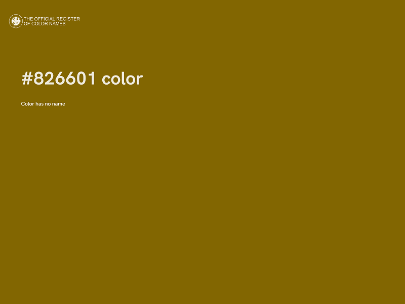 #826601 color image