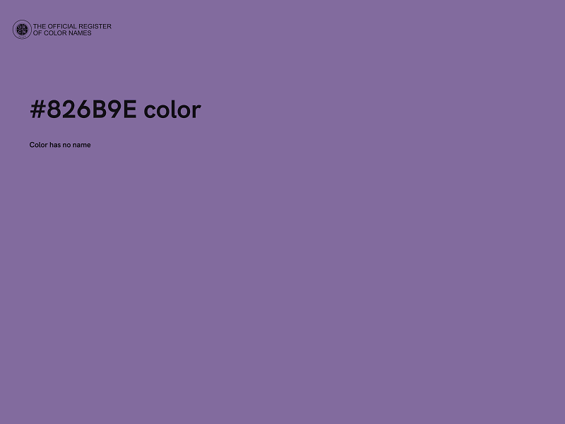 #826B9E color image