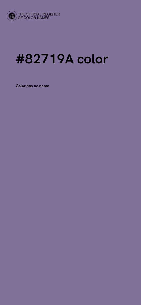 #82719A color image