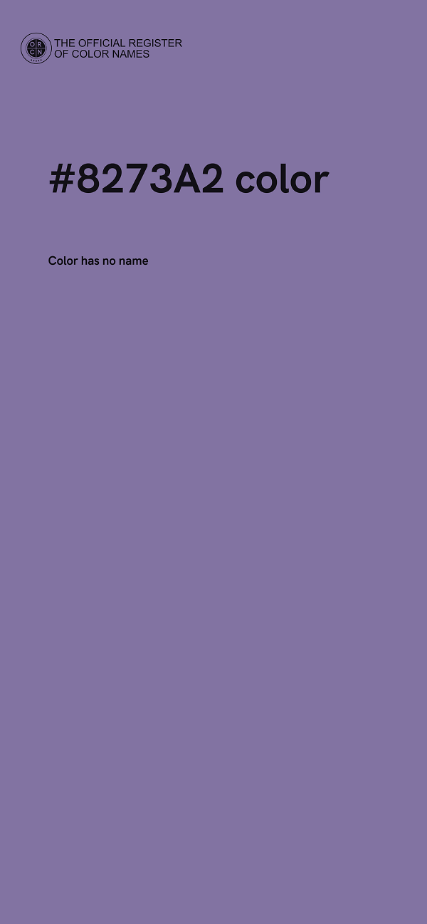 #8273A2 color image