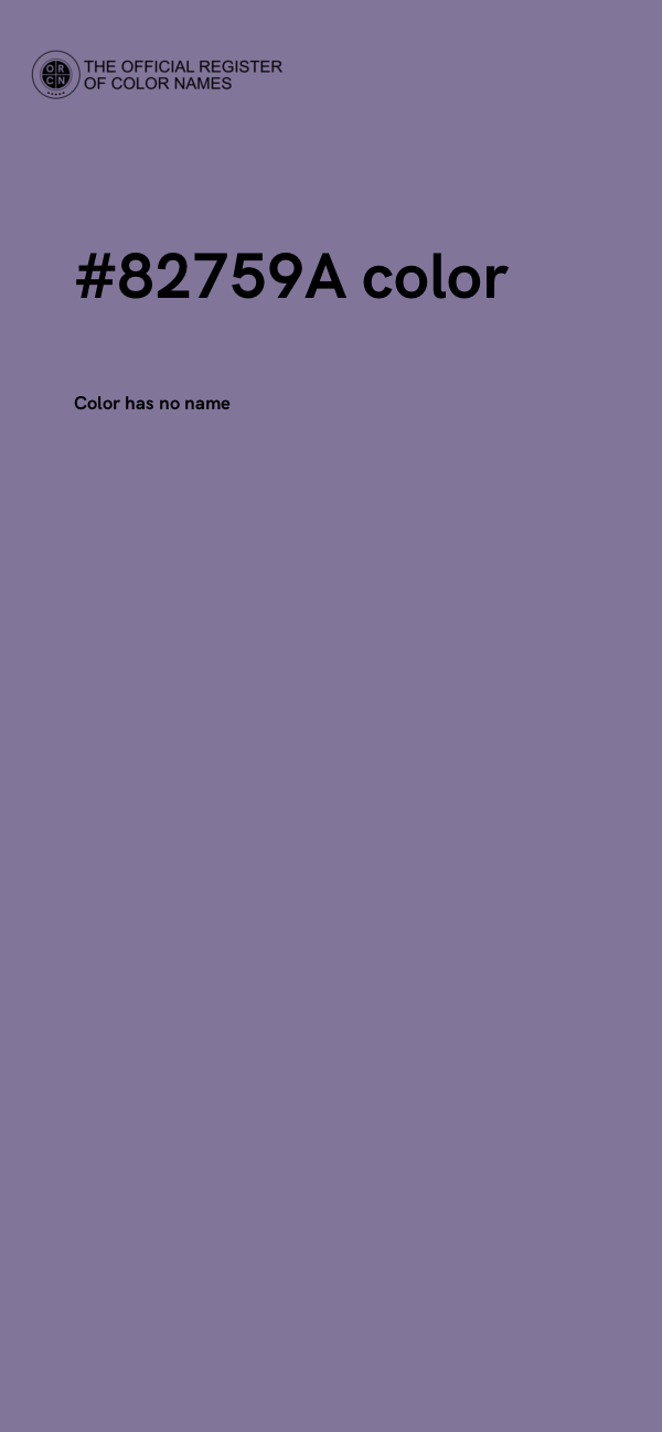 #82759A color image