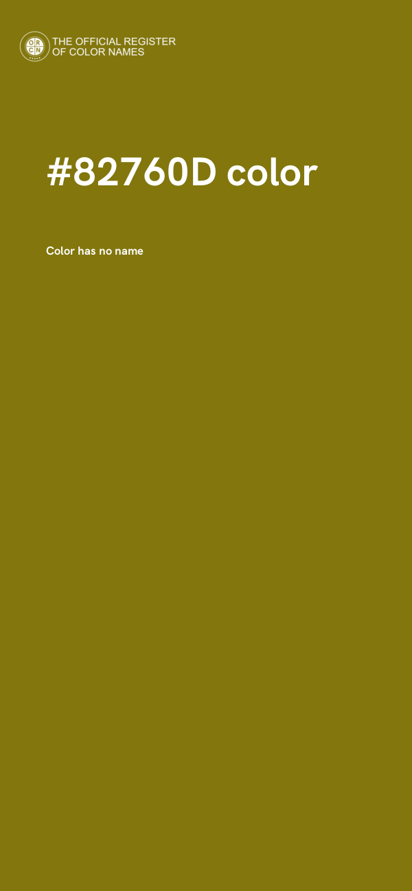 #82760D color image