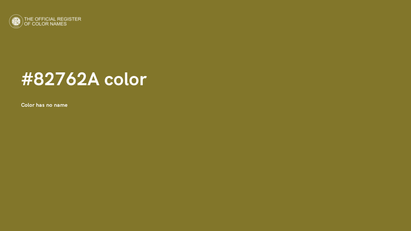 #82762A color image