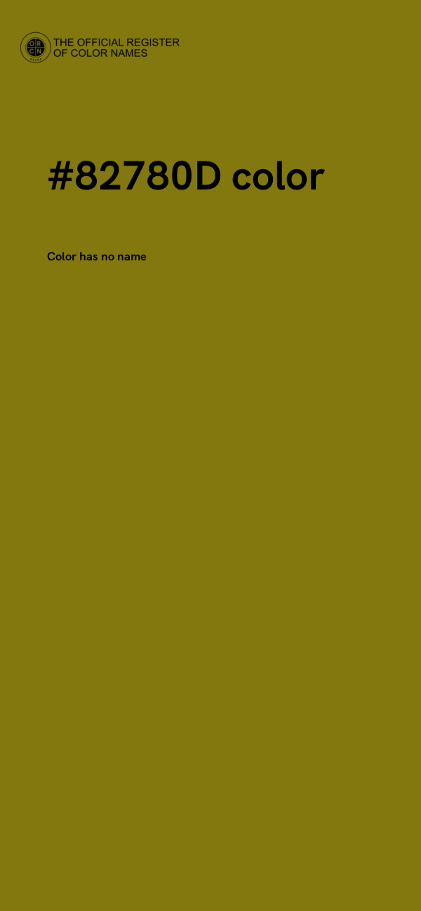 #82780D color image