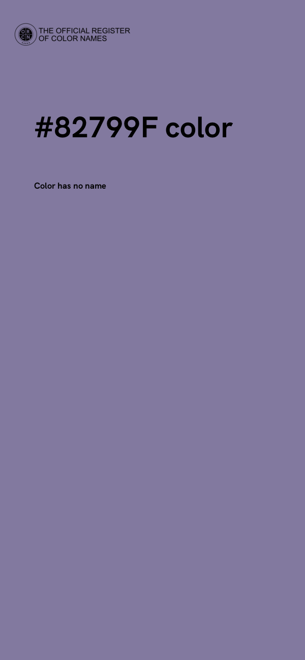 #82799F color image