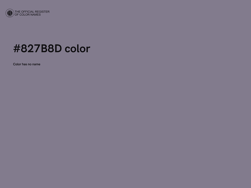 #827B8D color image