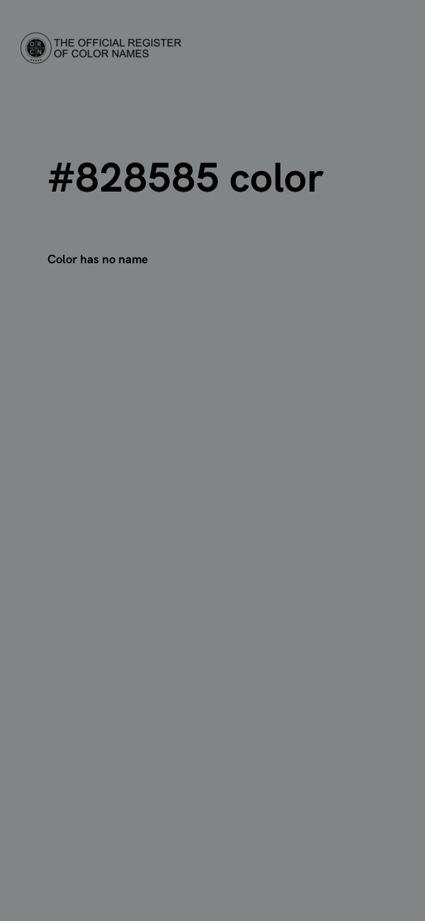 #828585 color image