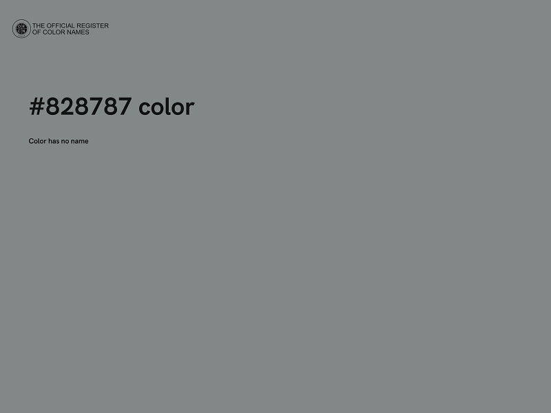 #828787 color image
