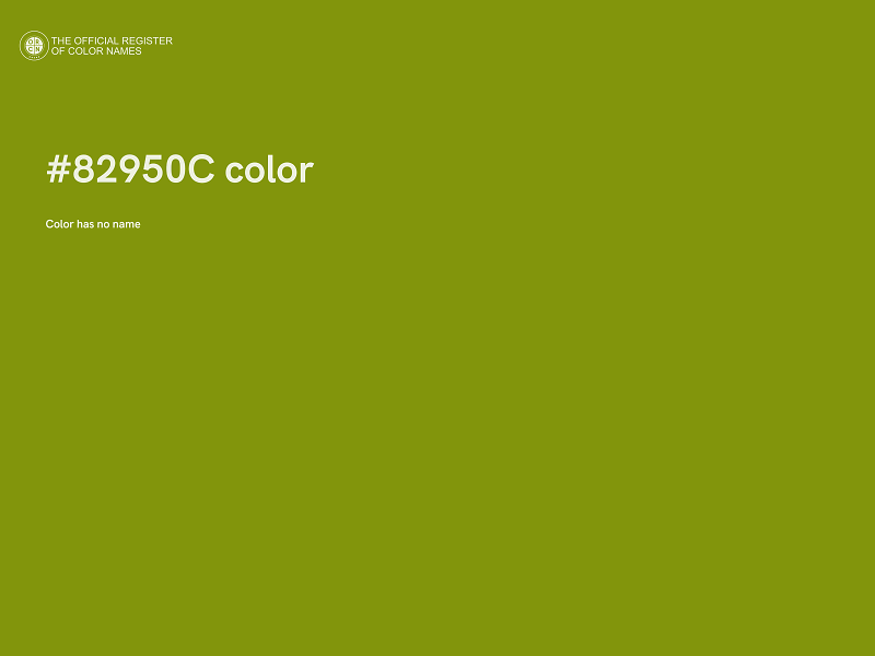 #82950C color image