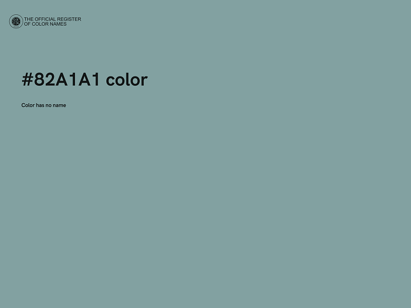 #82A1A1 color image