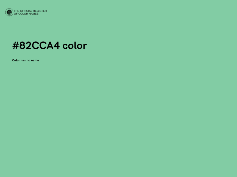 #82CCA4 color image