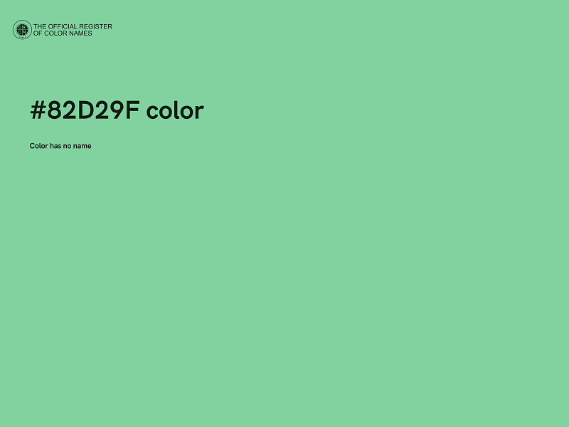 #82D29F color image