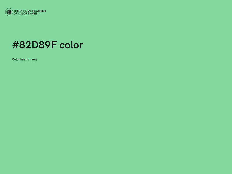 #82D89F color image