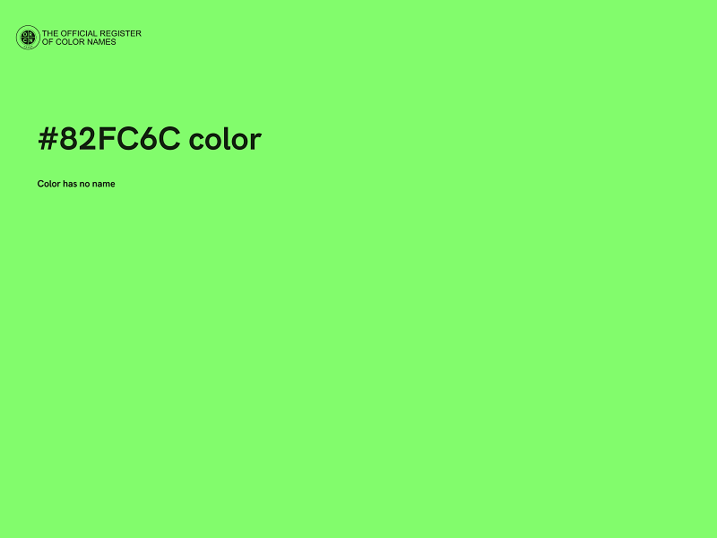 #82FC6C color image