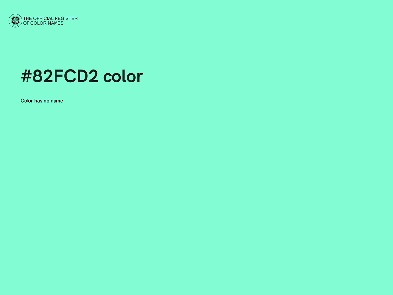 #82FCD2 color image